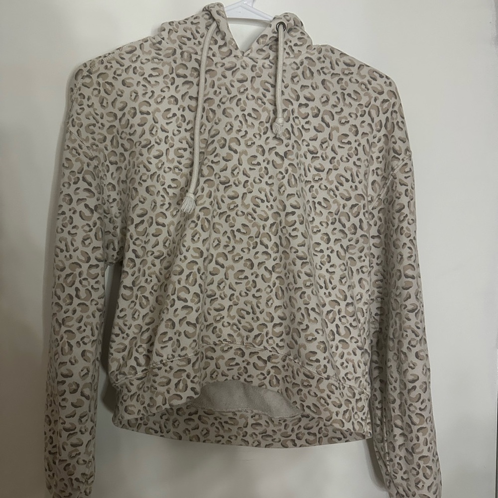 Leopard Print Hoodie